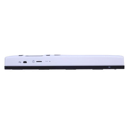 iScan02 Double Roller Mobile Document Portable Handheld Scanner with LED Display,  Support 1050DPI  / 600DPI  / 300DPI  / PDF / JPG / TF(White) - Consumer Electronics by buy2fix | Online Shopping UK | buy2fix