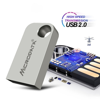 Microdata 8GB USB 2.0 Mini Metal U Disk - USB Flash Drives by Microdata | Online Shopping UK | buy2fix