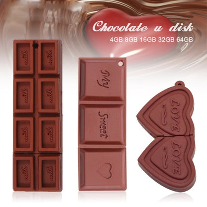 MicroDrive 8GB USB 2.0 Creative Chocolate U Disk - USB Flash Drives by MicroDrive | Online Shopping UK | buy2fix